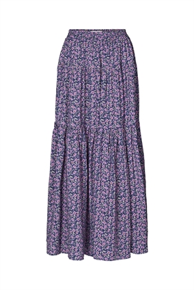 Lollys Laundry Nederdel - Sunset Skirt, 74 Flower Print